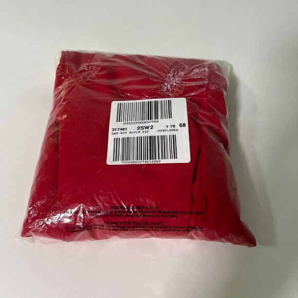 Victoria Secret Size 2 Dress Red V Back Ties Bow - Picture 12 of 12